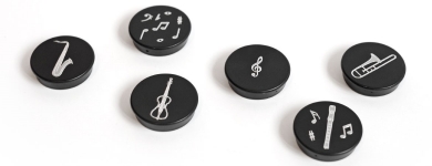Magnet Instrumentenmotiv 