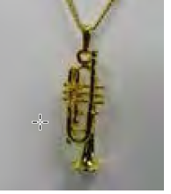 Anhänger Instrument 3D mit Kette 