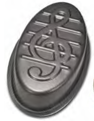 Backform Violinschlüssel 