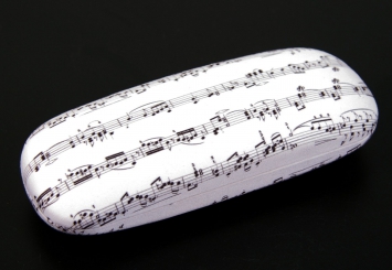 Brille Etui Notenblatt 