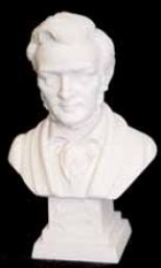 Büste Liszt auf Sockel 