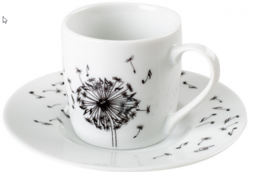 Espressotasse "Dandelion music" 