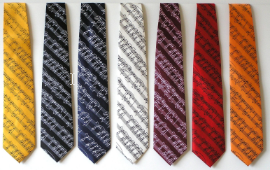 Krawatte Notenblatt diagonal | bordeaux