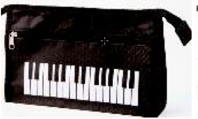 Tasche Kulturtasche Piano 