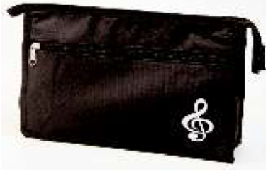 Tasche Kulturtasche Violinschlüssel 