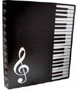 Notenordner/Ringbuchordner A4 Keyboard 