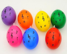 Ostereier Violinschlüssel 