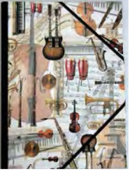 Notenmappe A4 (stabile Ausführung) 