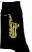 Socken Saxophon 
