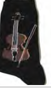 Socken Violine 