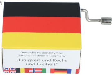 Spieluhr deutsche Nationalhymne 