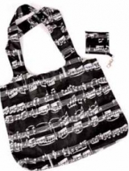 Tasche Shopping bag Notenblatt 