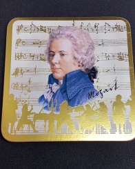 Untersetzer  Mozartbild 