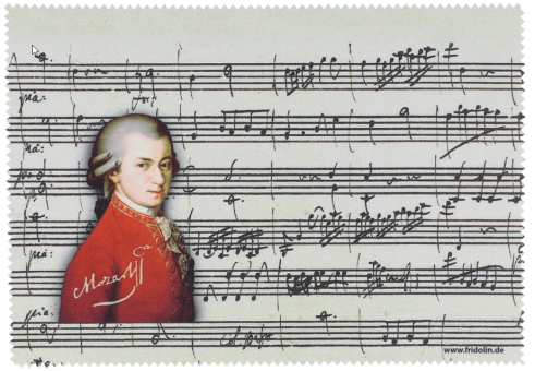 Brille Putztuch Mozart 