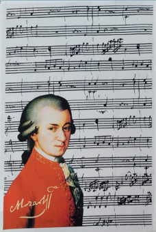 Geschirrtuch Mozart 