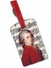 Kofferanhänger Mozart 